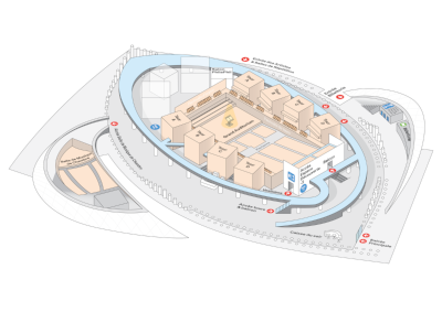 Philharmonie Luxembourg interactive map